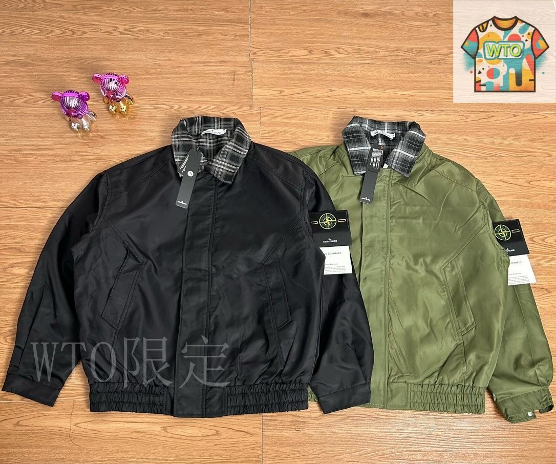 Stone Island チェック柄 ジャケットMサイズ Stone Island チェック柄 ジャケットMサイズ