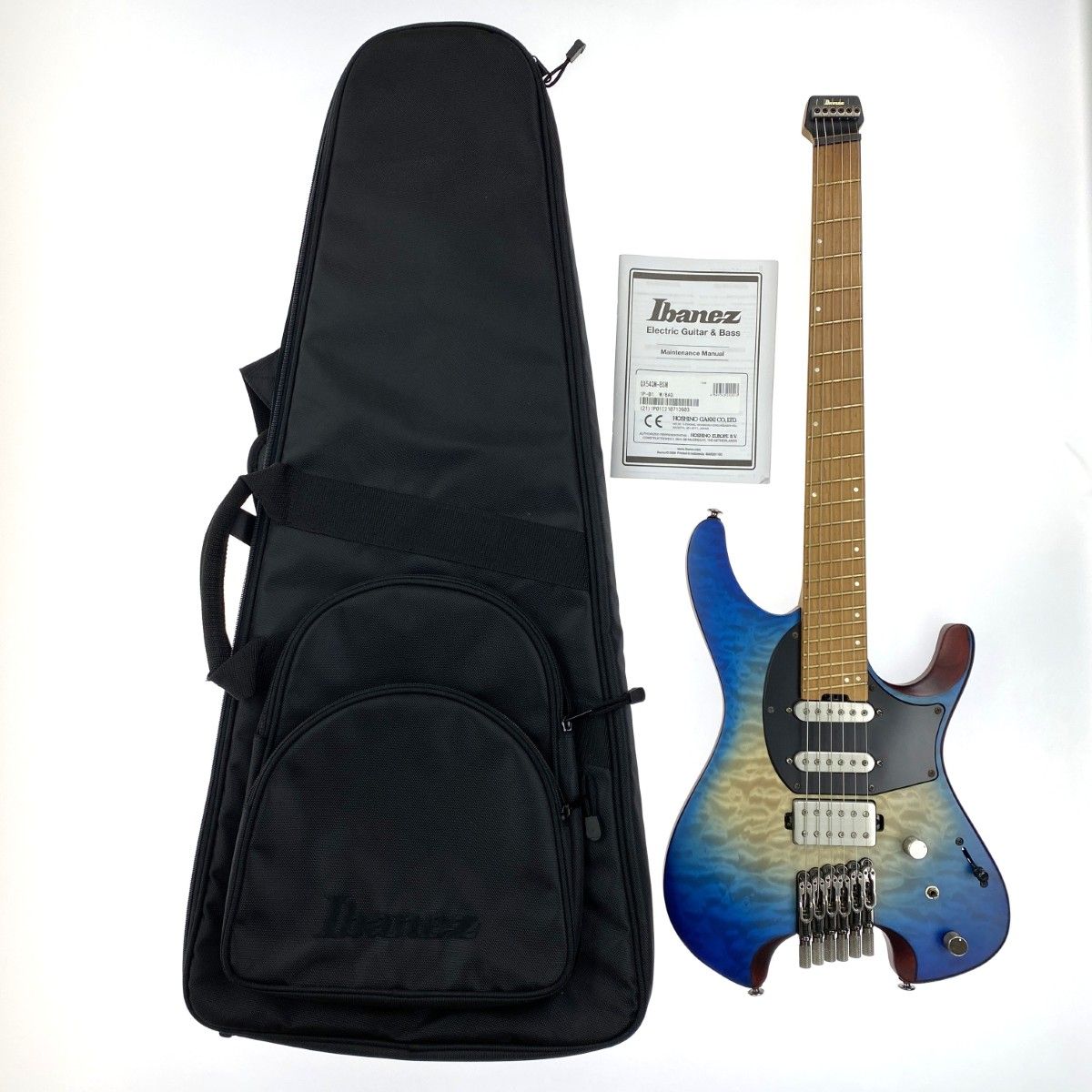 Ibanez QX54QM-BSM ヘッドレスギター IBANEZ アイバニーズ ヘッドレス エレキギター QX54QM-BSM ソフト