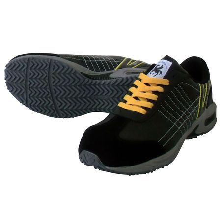[Brand New, Ship Within 14 Business Days] Nissin Rubber 4932807044696 Hyper V #211 Antistatic Safety Sneakers [Strings] Black 24.5 Electrostatic Slip-Resistant Resin Toed Sneakers [Okinawa Remote Islands Unsellable]