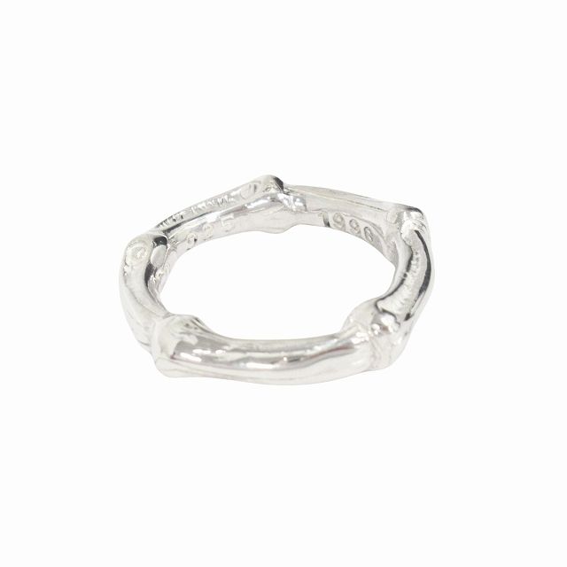 TIFFANY & CO. バンブーリング（1996年） TIFFANY&Co】鏡面仕上げ バンブーリング 5号 希少 廃盤ヴィンテージ