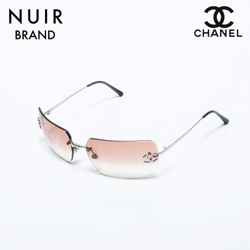 CHANEL シャネル　ココマーク　サングラス　リムレス　グラデーション CHANEL シャネル サングラス ココマーク リムレス グラデーション