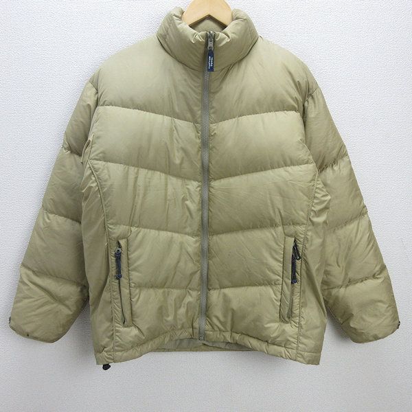 Q□タラスブルバ/TARAS BOULBAダウンジャケット□ベージュ【メンズL】アシックス/MENS/49【中古】 - メルカリ