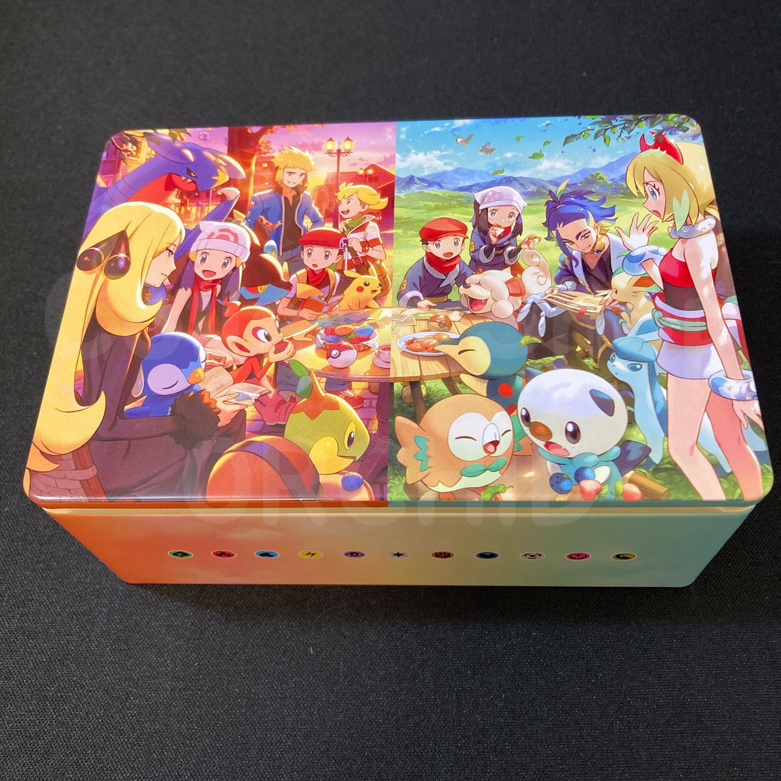 ポケモンカードゲーム デッキケース 2種セット ダブルデッキケース ポケモンカードゲーム シンオウとヒスイの仲間たち
