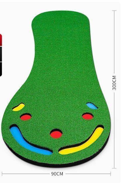 感満載 パターマット ゴルフ 練習 パター 室内 屋外でも練習できるゴルフマット 3 m 練習器具 パッティング練習