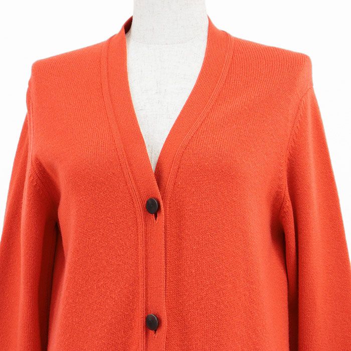 美品】HERMES エルメス ロングカーディガン ニット カシミヤ100