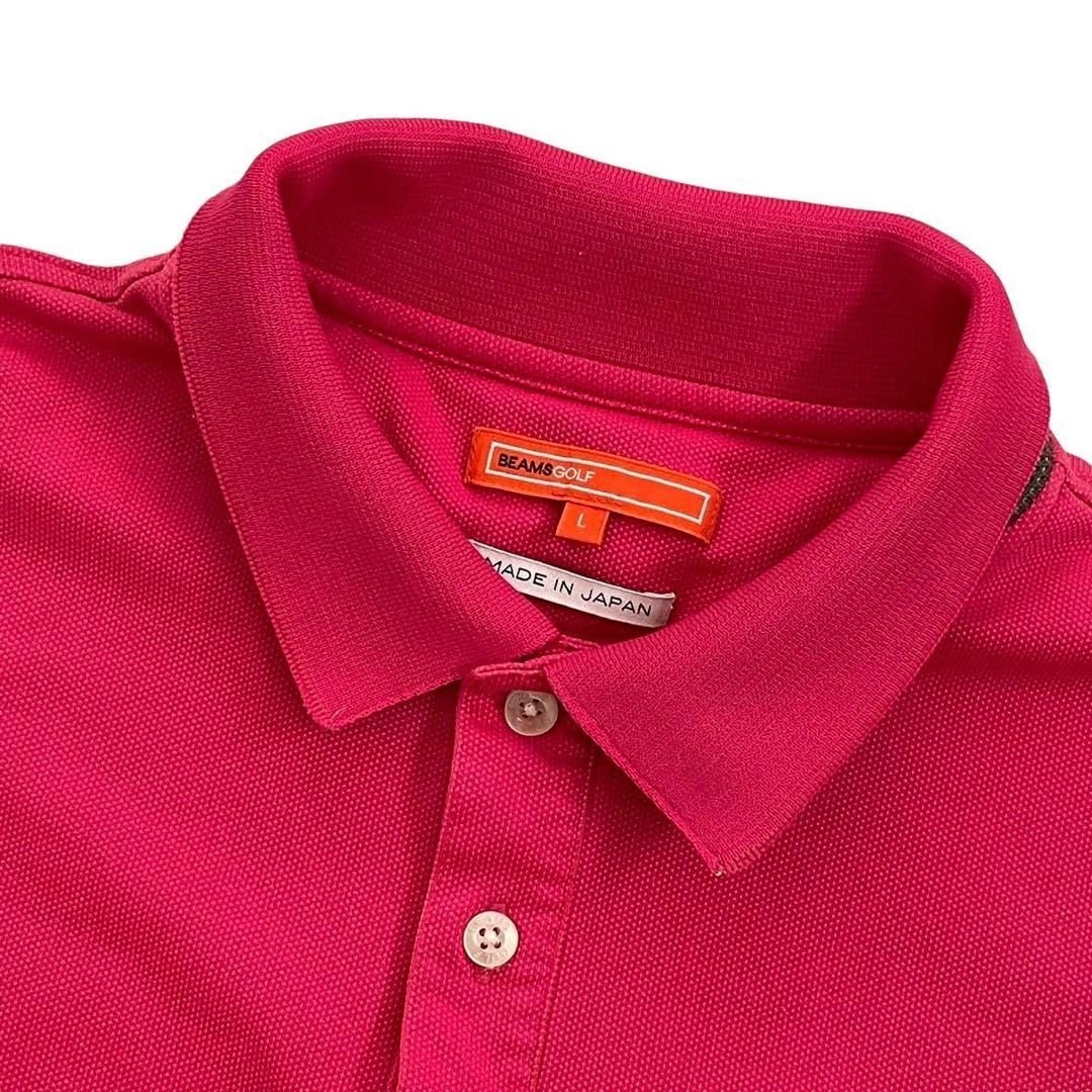 Beamsgolf ピンク ポロシャツ ビームスゴルフ beamsgolf ポロシャツピンク