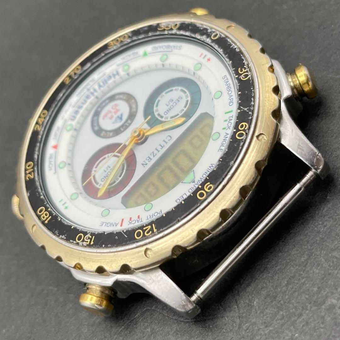 CITIZEN×ヘリーハンセン C050-088808 フェイスのみ アナデジ