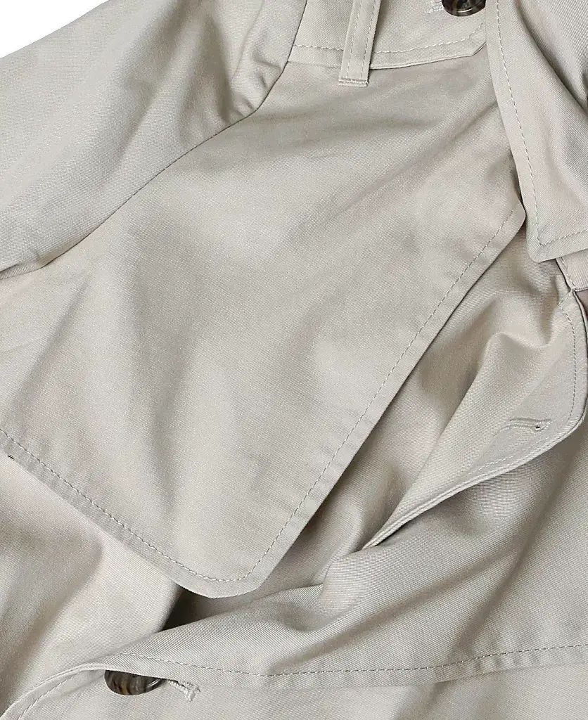 ナノ ユニバース Nano Universe ライト ベージュ トレンチ コート KANDAIZUMI_COM