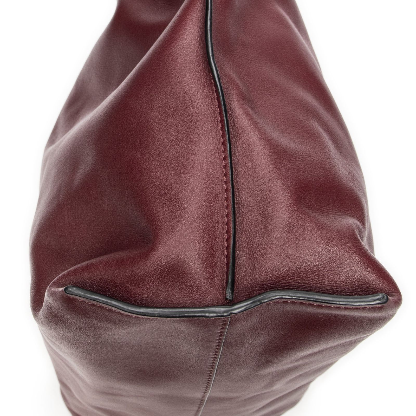 LOEWE ロエベ大フラメンコノットバーガンディナッパレザーA DECORATOM_COM_BR