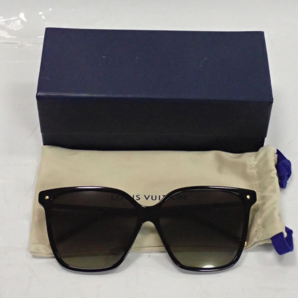 Th999454 ルイ ヴィトン サングラス・LV ファースト・スクエア Z1708E モノグラム レディース LOUIS VUITTON 良好