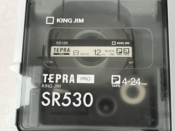 【動作保証】KING TEPRA PRO JIM SR530 テプラ プロ キングジム ネーム シール N8734960