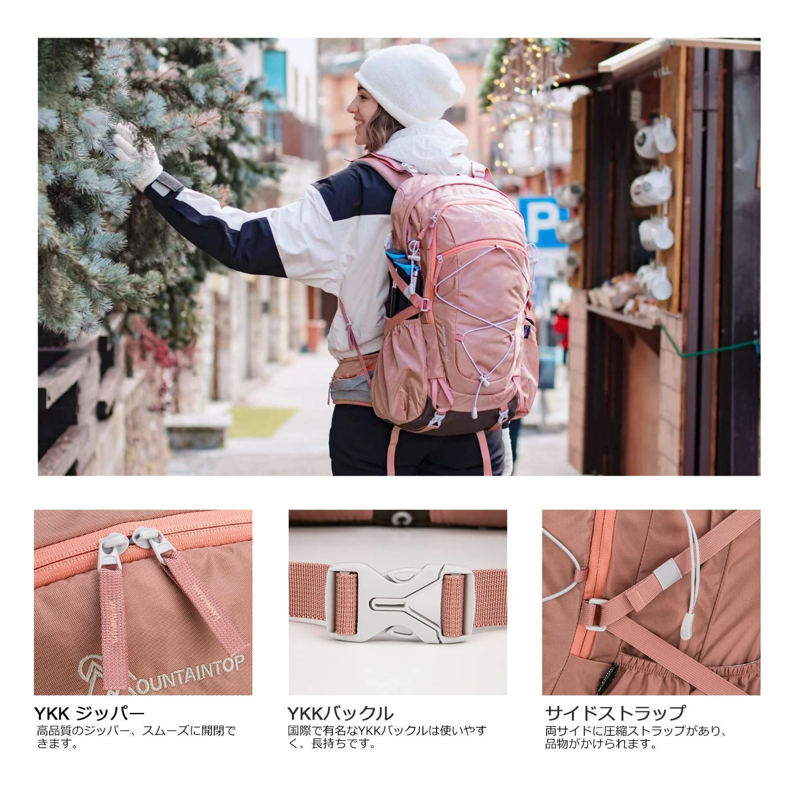 数量限定】マウンテントップ(Mountaintop) バックパック 40L リュック