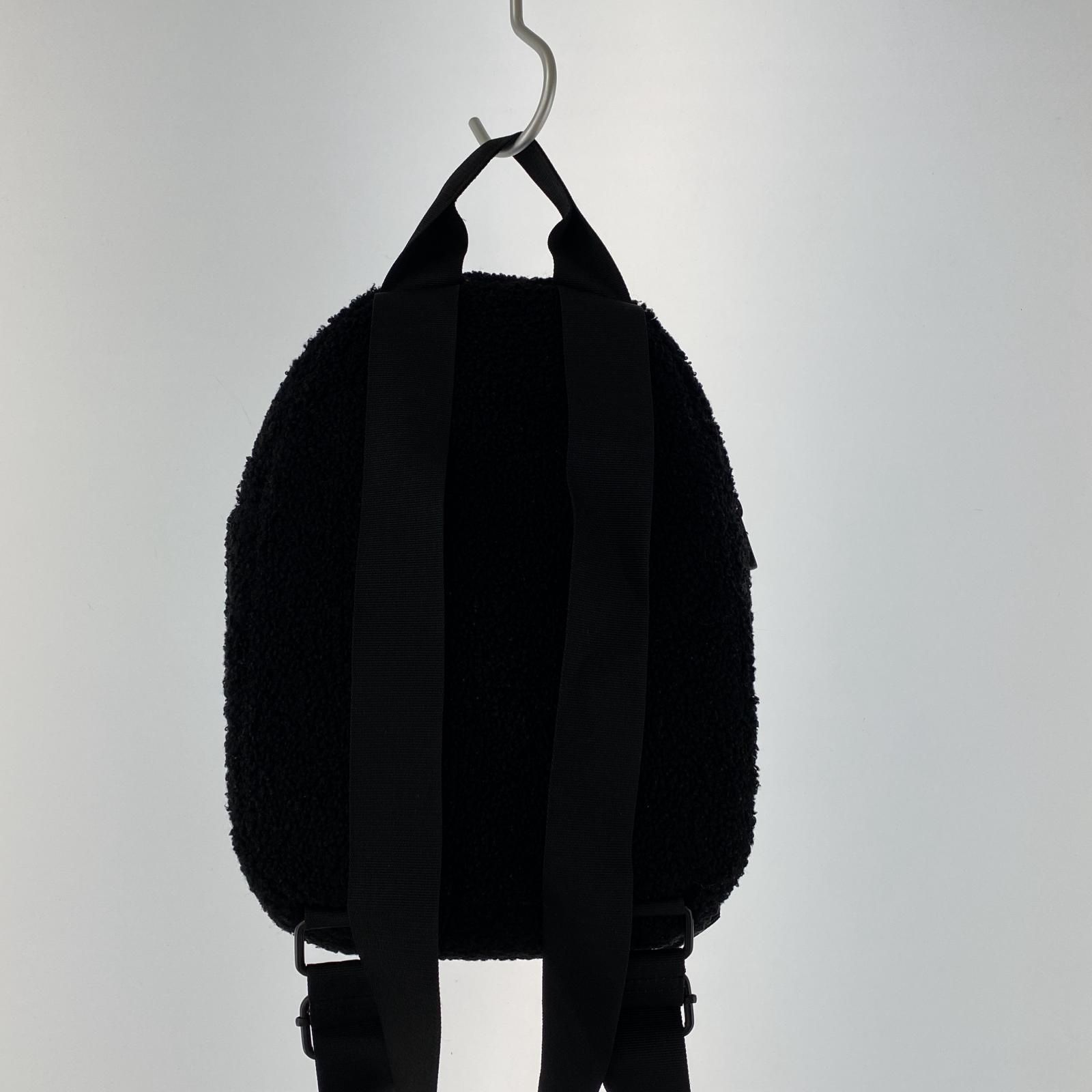 UGG アグ ミニリュック バックパック シープ ブラック スエード ボア アグ UGG リュック ブラック コレクション UGG アグ シープスキンボア