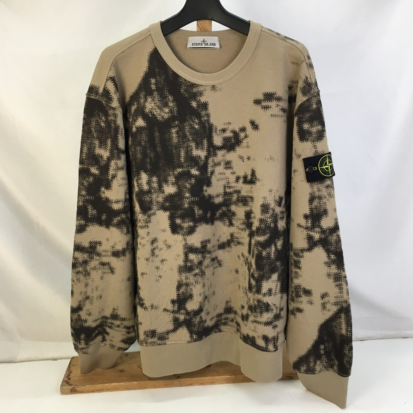 STONE ISLAND カモフラージュ オーガニックコットン スウェットシャツ