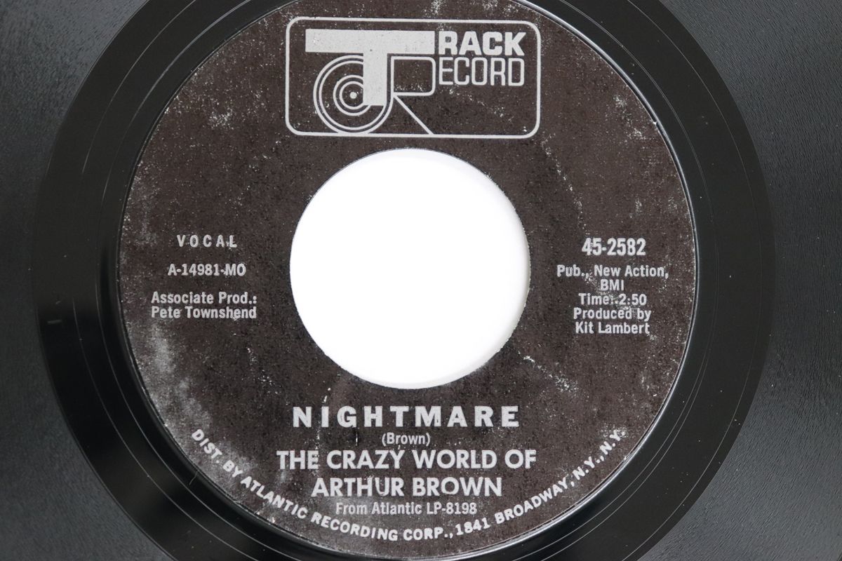 米7” Crazy World Of Arthur Brown Nightmare / I Put A Spell