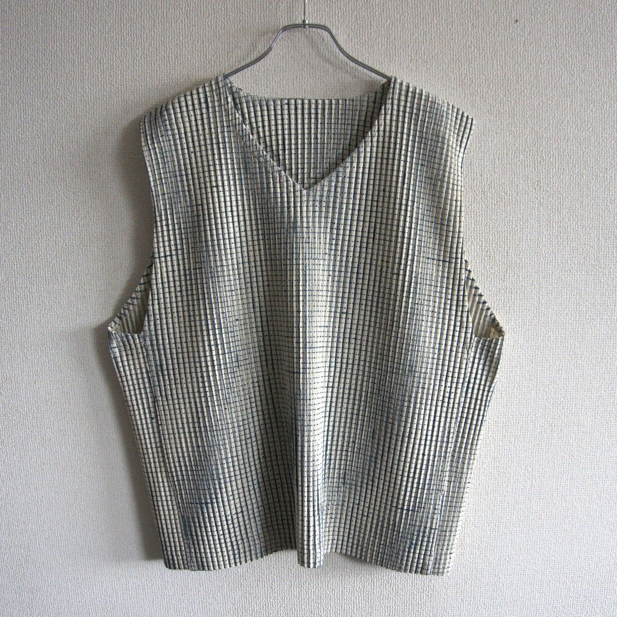 美品】 HOMME PLISSE ISSEY MIYAKE【プリーツ ベスト】2