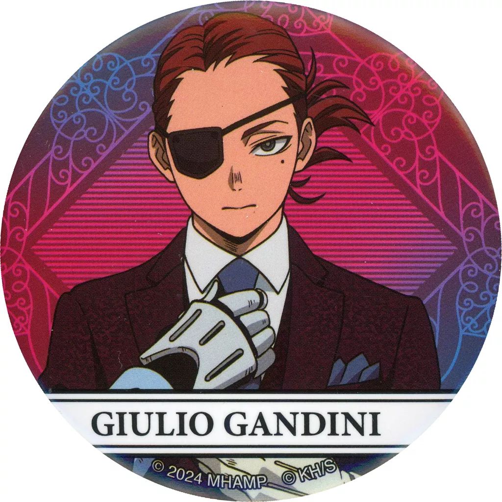 ジュリオ・ガンディーニ ジュリオ 缶バッジ ヒロアカ 劇場版 40個 中古】バッジ・ビンズ ジュリオ・ガンディーニ 「劇場版 僕のヒーロー