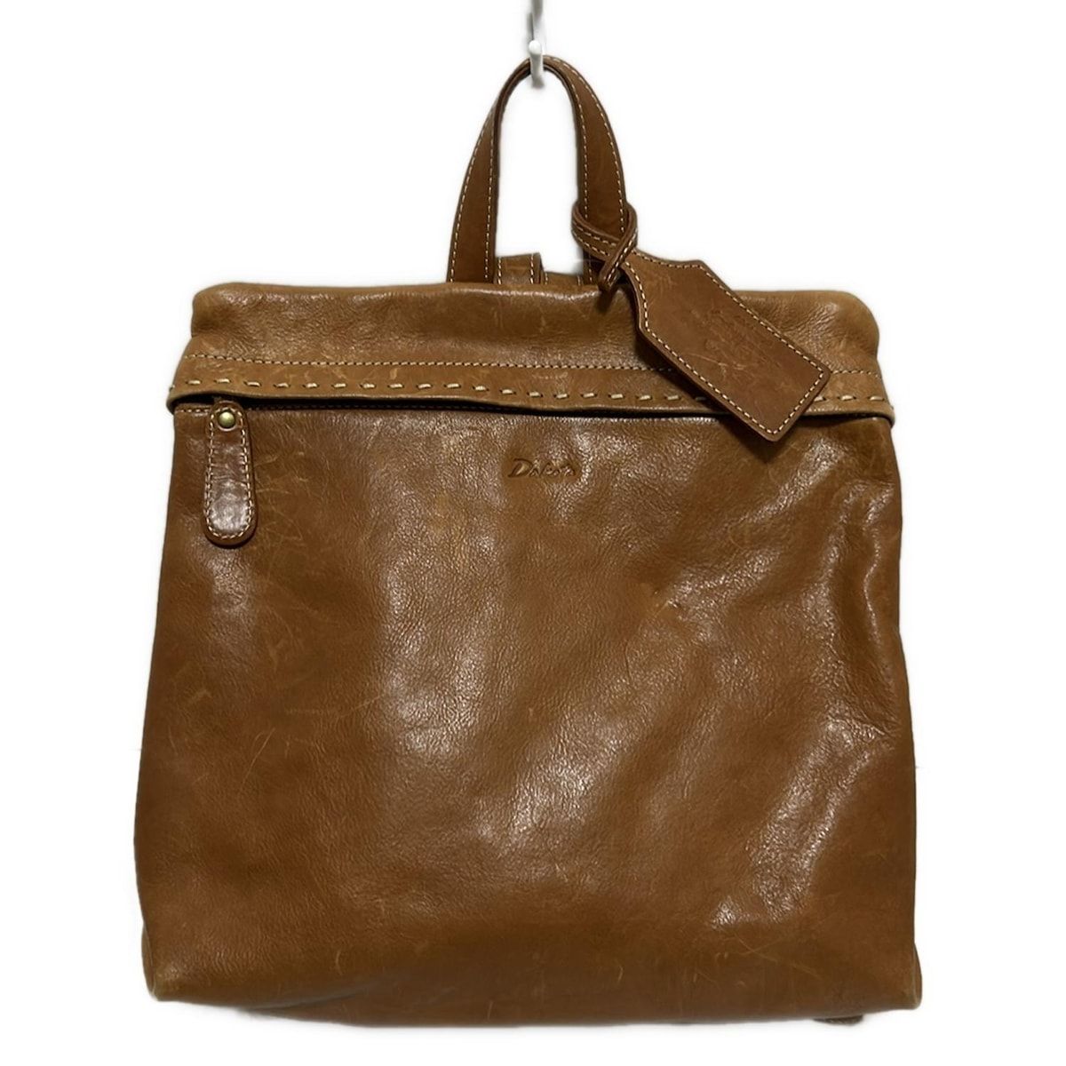 美品】ダコタ ファレル/リュックサック【キャメル】A4サイズ