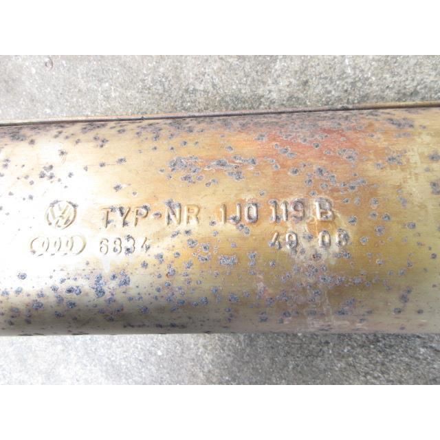 2009年 VW ニュービートル ABA-9CBFS Rマフラー 1J0119B 1J0119H 189897 4575 WWW_ARCHE-JUGEND_DE