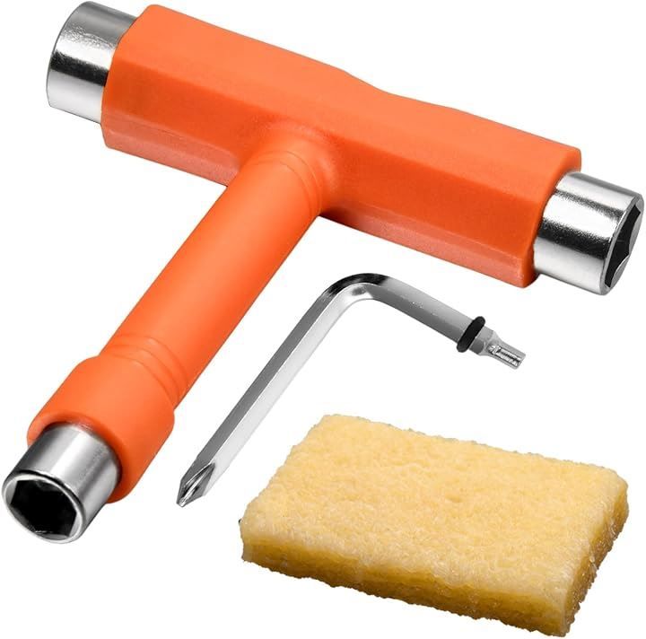 WOKit PLUS 工具　自転車　ピスト　スケボー Amazon.com : Retrospec Upkeep Skateboard Multi-Tool with