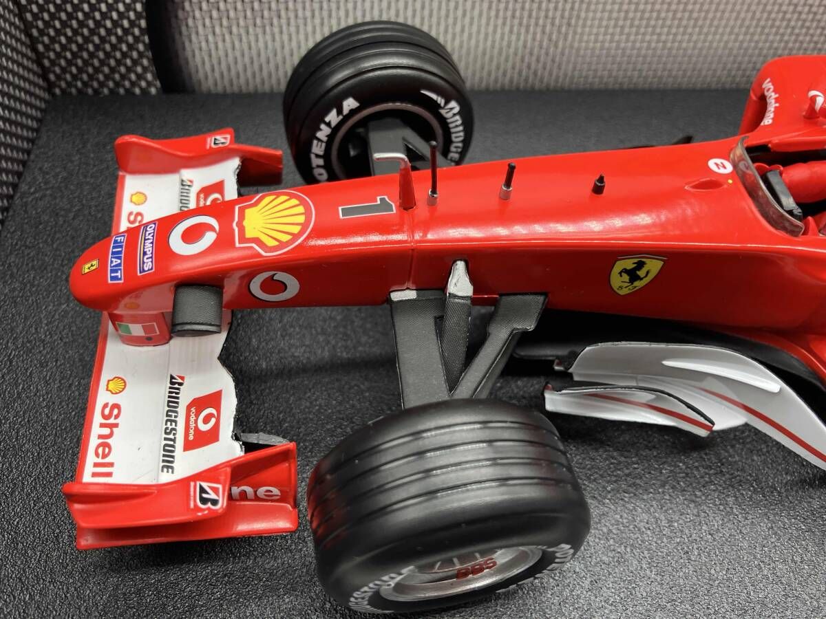F2003-GA ホットウィール ミハエルシューマッハ 1⁄18未開封 フェラーリ
