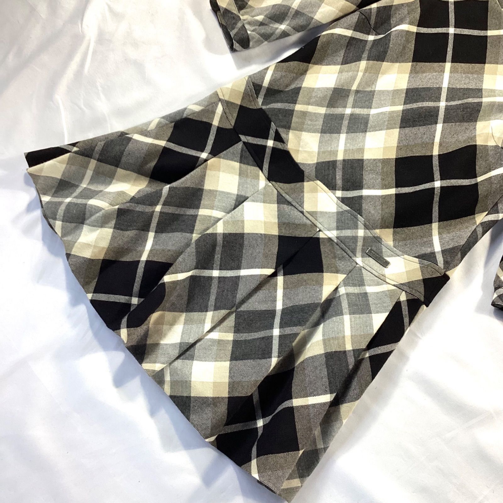 チェック柄ミニワンピース 36 バーバリーロンドン　ブルーレーベル BURBERRY BLUE LABEL バーバリーロンドン ブルーレーベル