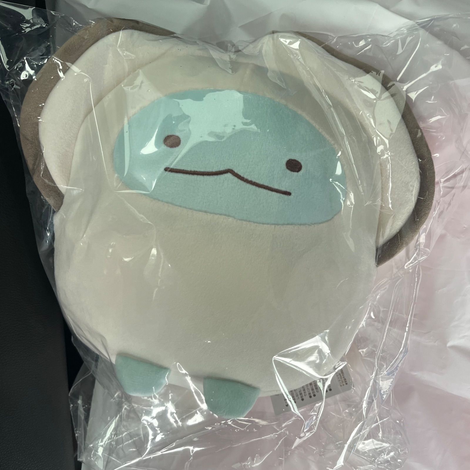 新品♡すみっコぐらし水族館　スーパーもちもちぬいぐるみ　とかげ　カキ ③すみっコぐらし 水族館 とかげ カキ スーパーもーちもち