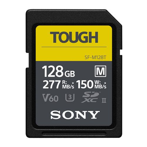 ソニー TOUGH SF-M128T T1 SDXCメモリーカード UHS-II 128GB