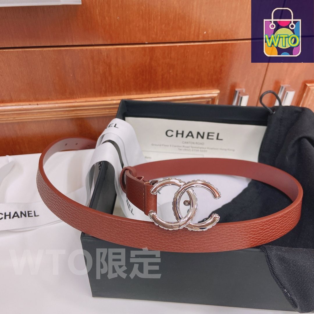今日特価】Chanel ソフトレザーベルト-1 - メルカリ