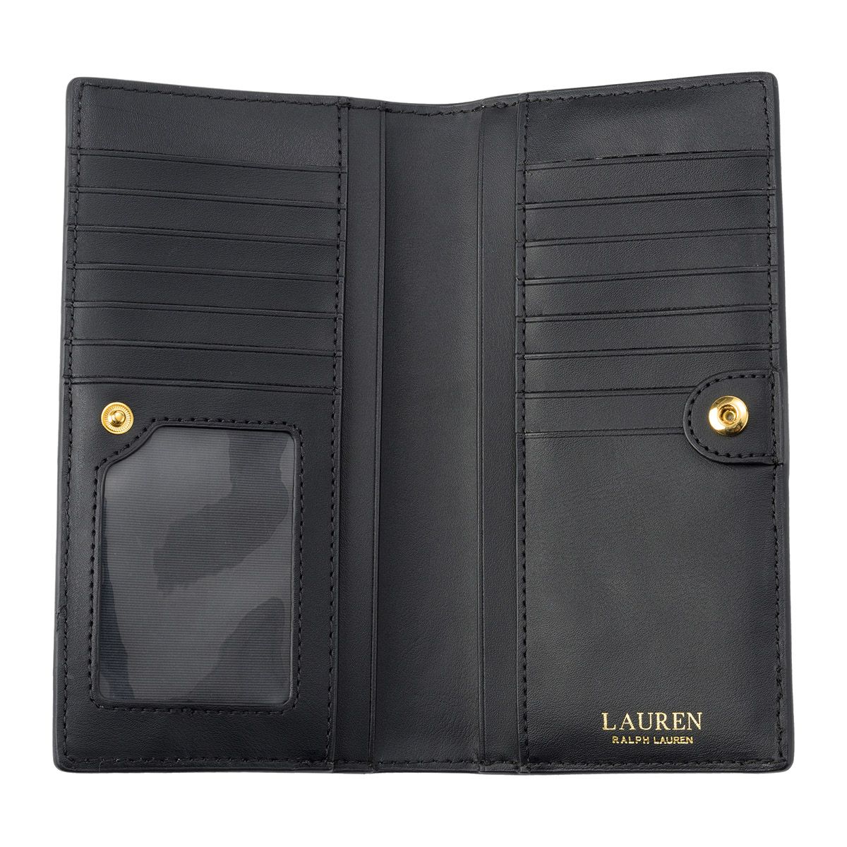 新品 ポロ ラルフローレン POLO RALPH LAUREN 長財布 CROSSHATCH SLIM