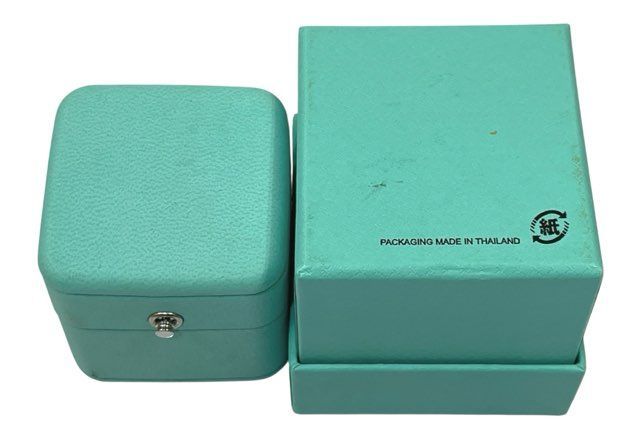 【未使用品】TIFFANY リングケース ブルーボックス ティファニー リング用 リングケース 箱 ケース TIFFANY 指輪
