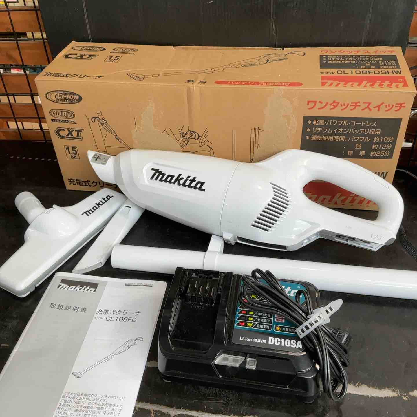 マキタ makita 10.8vコードレスクリーナー CL108FDSHW マキタ 掃除機 