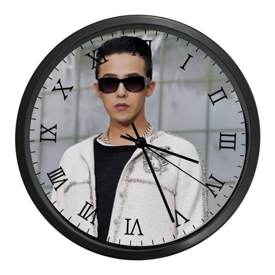 G-DRAGON ジードラゴン BIGBANG ビッグバン 掛け時計 WallClock 壁掛け 時計 直径23cm 韓流 グッズ nj062-11