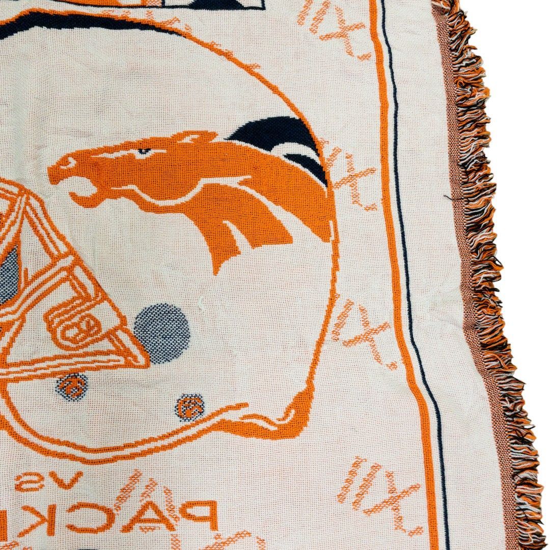 vintageラグ カーペット スポーツ NFL ブロンコス パッカーズ 750