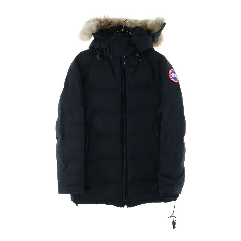 CANADA GOOSE カナダグース BELLEVILLE PARKA ベルビルパーカ ファー付きフーデッドダウンジャケット レディース ブラック 2301JL R