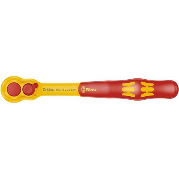 WERA ヴェラ 差込角 3|8DR 絶縁ラチェット IEC60900適合 全長222mm 004966 工具 ツール DIY 作業工具 道具