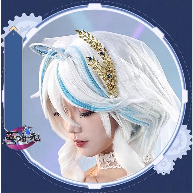 新品、未使用 三分妄想 原神 コスプレ 水神 フォカロルス 潮汐の 新品、未使用 三分妄想 原神 コスプレ 水神 フォカロルス 潮汐の