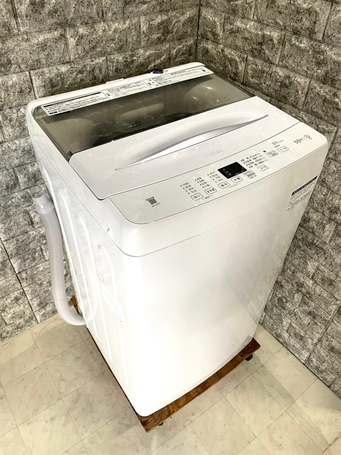 ハイアール5.5㎏洗濯機 JW-U55A 2023年-