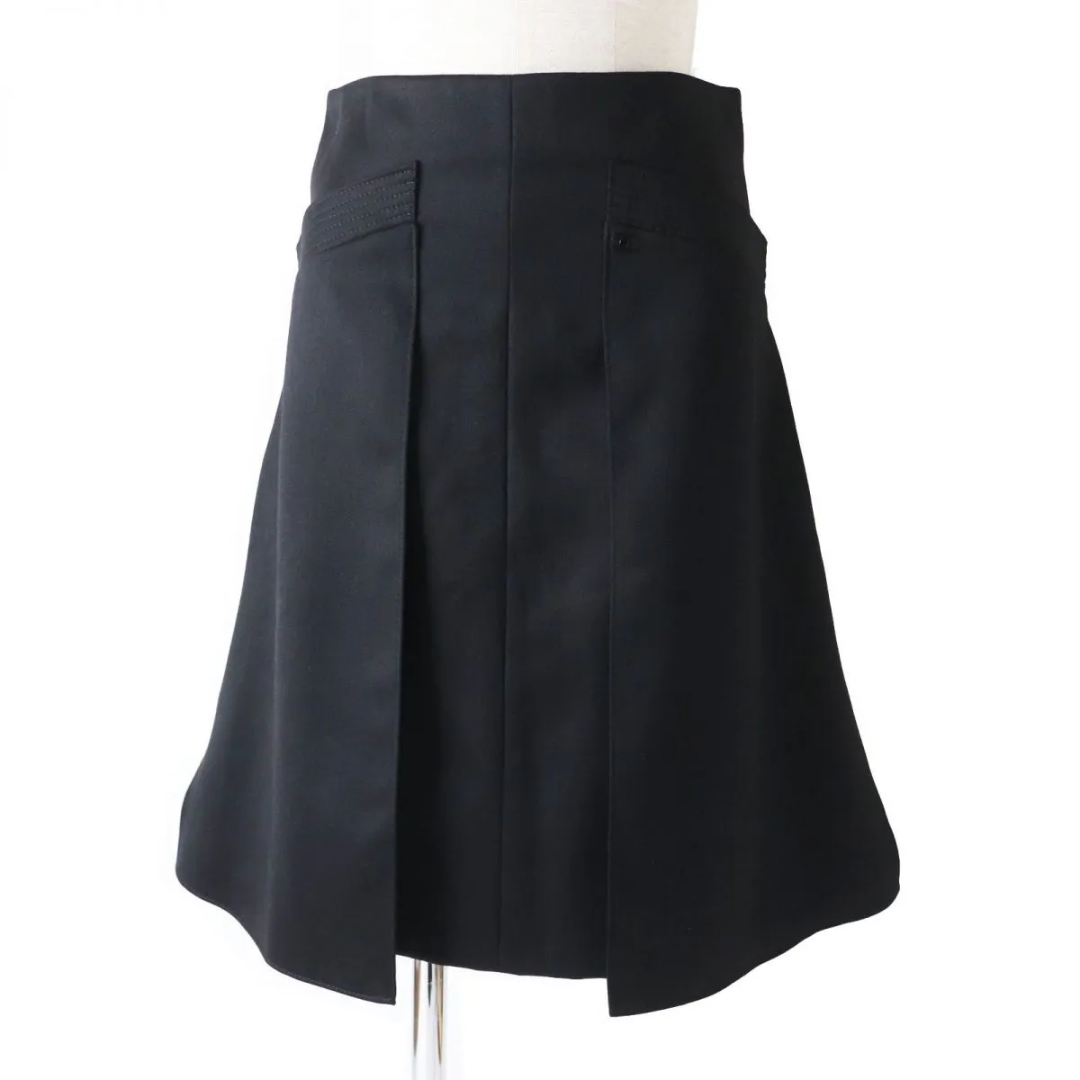 新発売 CHANEL 黒スカート 34 スカート スカート