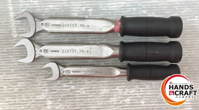 東日 トルクレンチ3本セット 26×T53.9|22×T39.9|17×T17.2 N ｍ