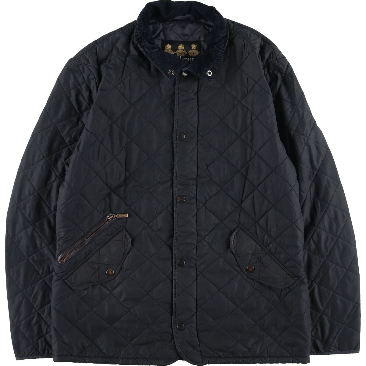 古着 バブアー Barbour キルティングジャケット メンズS ヴィンテージ