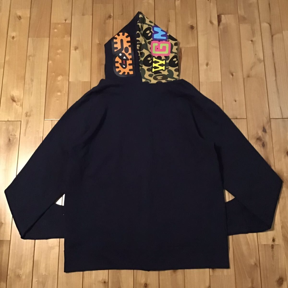 ☆3XL☆ マイロ シャーク パーカー ネイビー milo shark full zip 