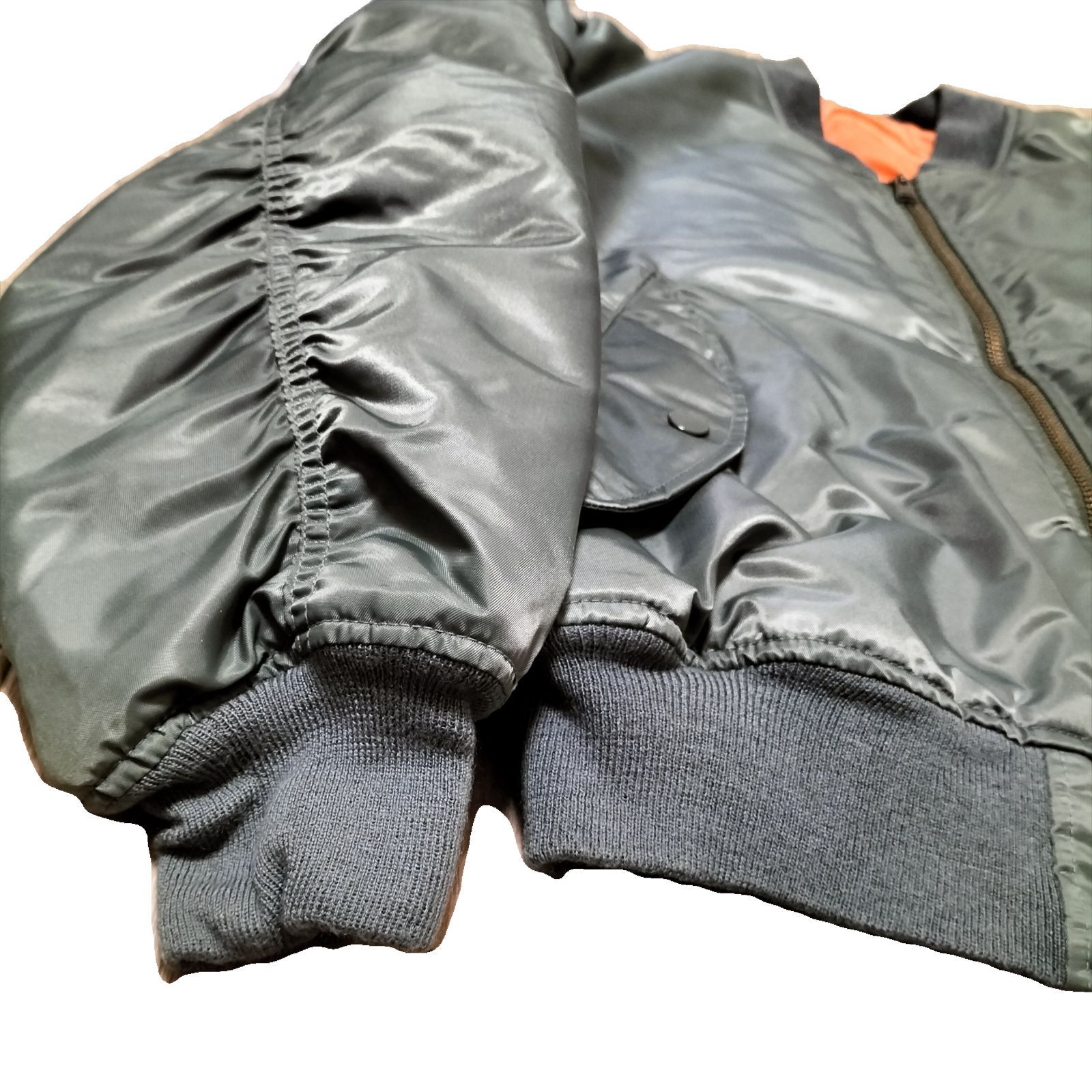 美品☆90s OLD UNIQLO MA-1 フライトジャケット ナイロン