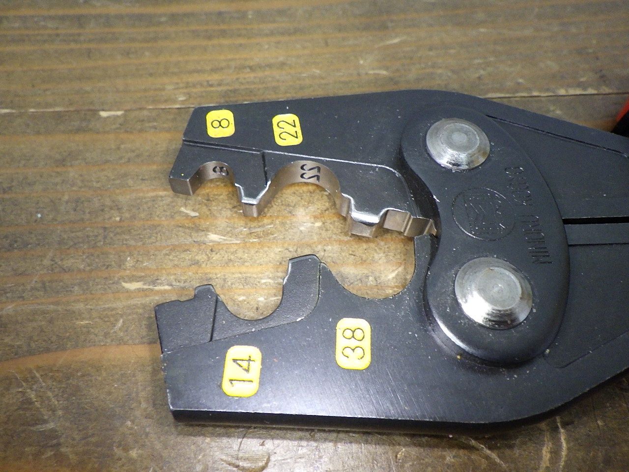 マーベル 圧着工具 ハンドプレス 裸圧着端子 スリーブ用 MH-38工具 ハンドツール ミノル工業 品 HRDEVELOPMENT_JP