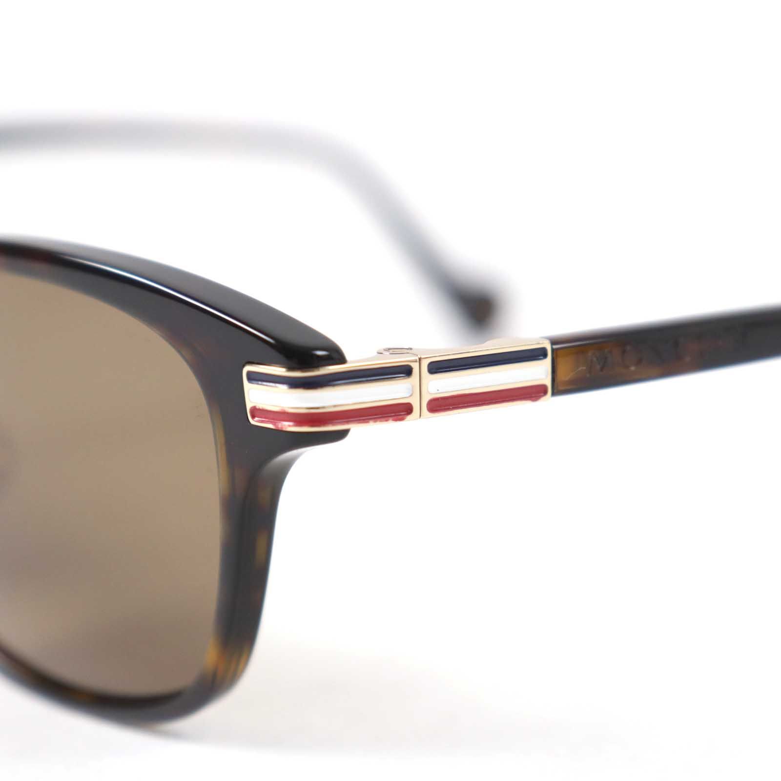 美品○MONCLER モンクレール ML 5116-D ロゴ入り トリコロール  