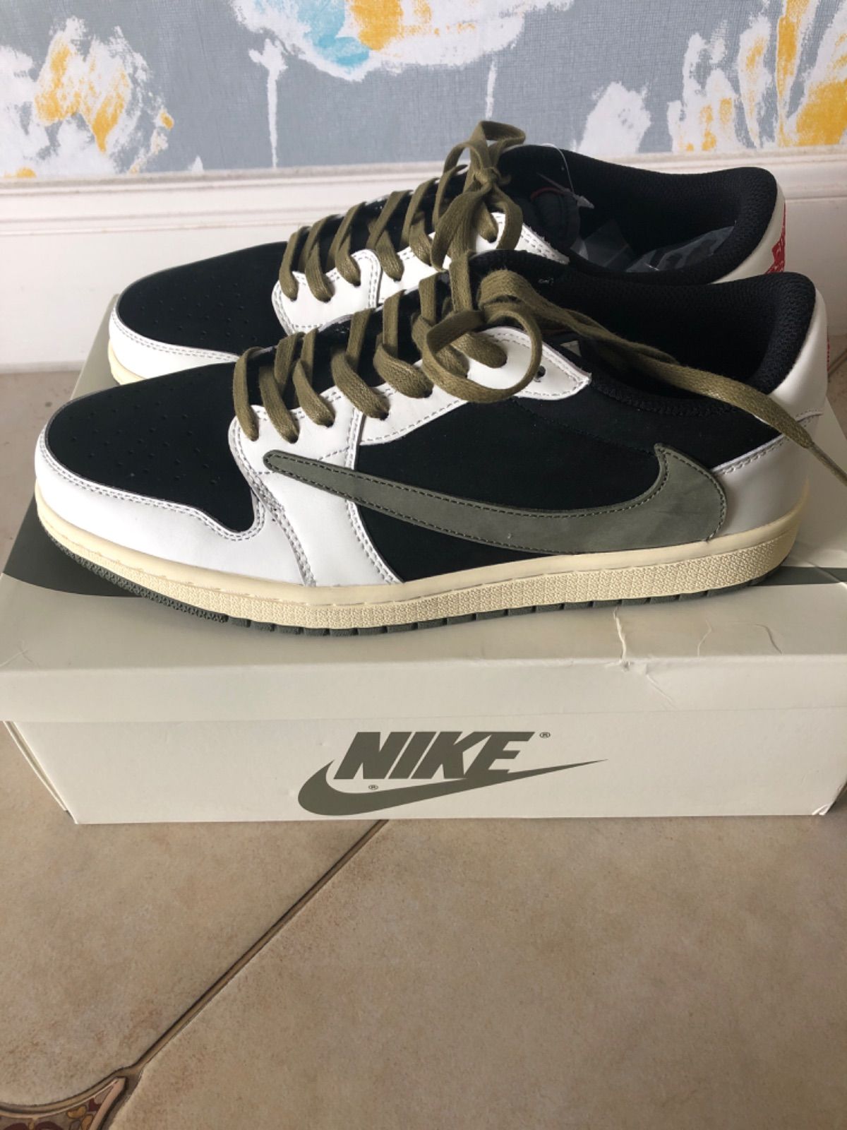 Travis Scott x Jordan Air  Jordan 1 Low  OG TSSO   スニーカー