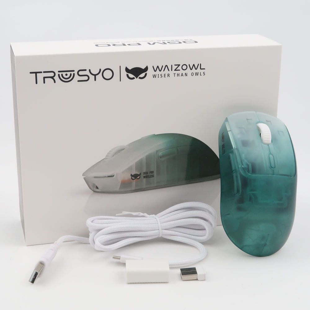 美品 WAIZOWL ワイズオール OGM PRO (墨羽) ワイヤレス ゲーミングマウス 左右非対称 FPS eスポーツ PC周辺機器 HY1118 【中古】 Amazon | WAIZOWL ワイズオール OGM PRO ワイヤレス 無線 2.4G