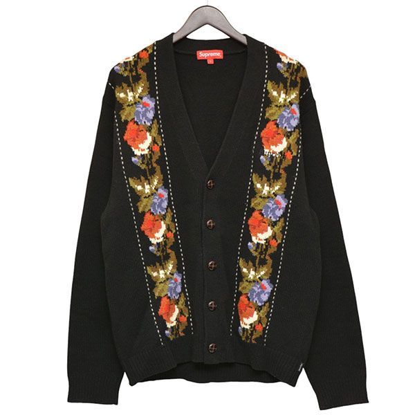 Supreme シュプリーム 2019AW Floral Stripe Cardigan フローラル
