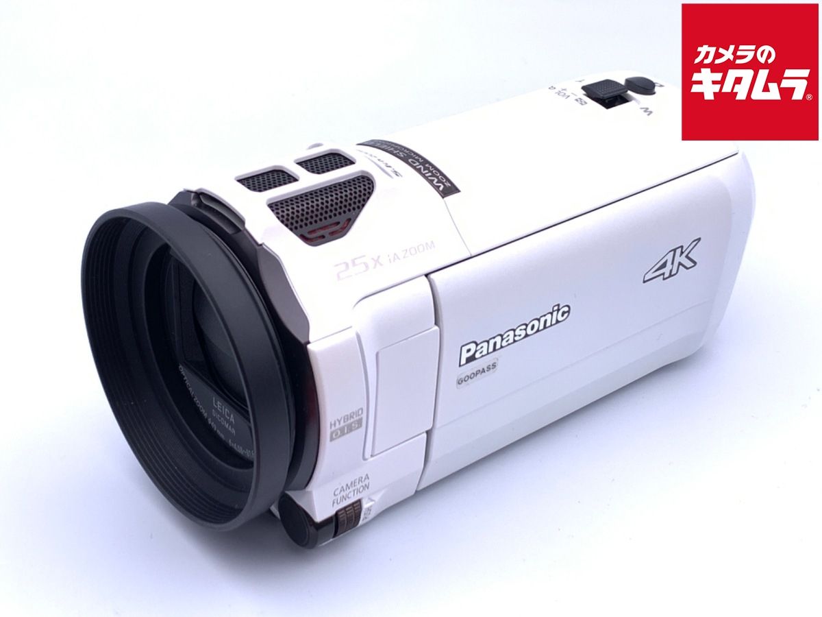 Panasonic HC-VX992MS ホワイト 25倍ズーム パナソニック HC-VX992MSを