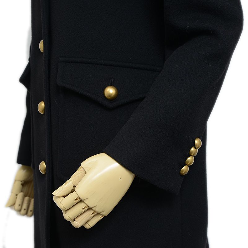 ウールコート ブラック